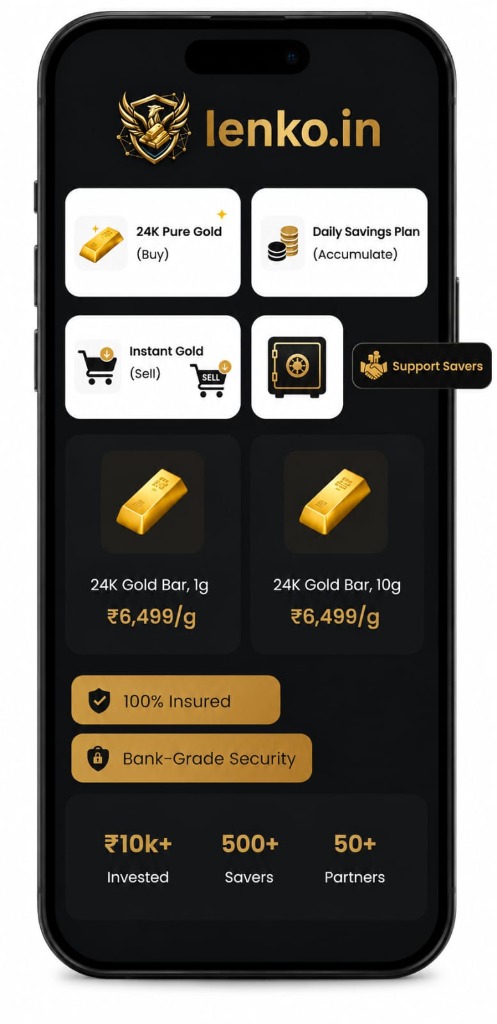 lenko.in Mobile App Mockup
